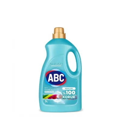 ABC Renklilere Özel Sıvı Deterjan 3lt