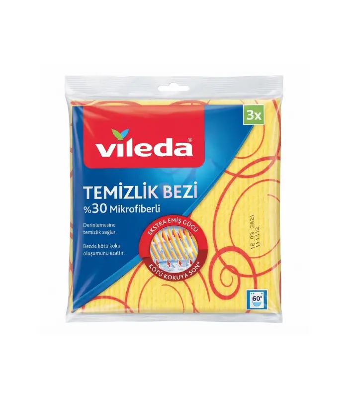 Vileda Temizlik Bezi 3'lü