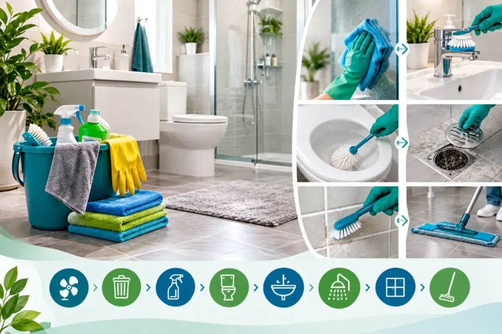 Banyo Temizliği Hangi Sırayla Yapılmalı?