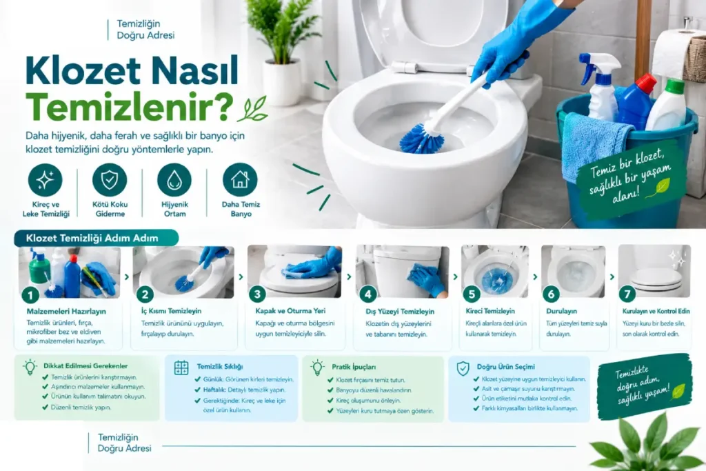 Klozet Nasıl Temizlenir?