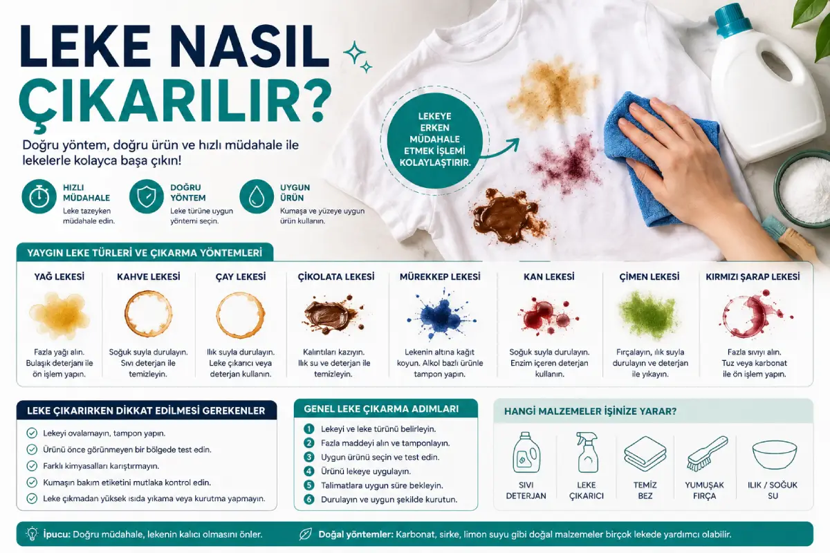 Leke Nasıl Çıkarılır?