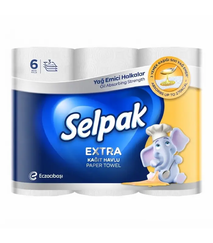 Selpak Kağıt Havlu 6'lı